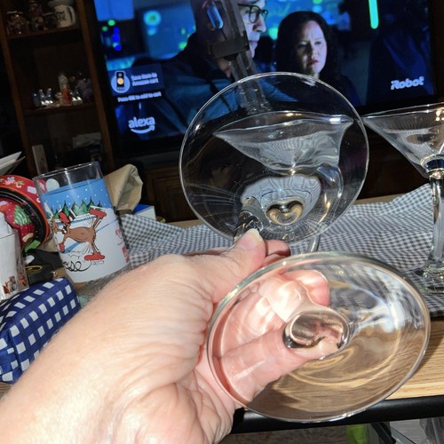 Juego de 2 vasos de martini con vástago desplazado curvo Libbey Swerve vajilla de bar - Imagen 18 de 21