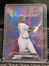 Luis Robert 2022 Prizm  Fearless Blue Prizm  - White Sox