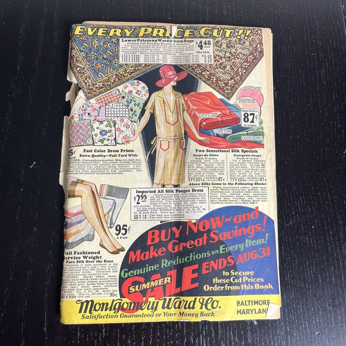 Vintage Montgomery Ward Catalog for sale | eBay