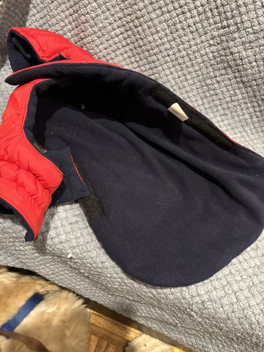 Good2Go Quilted Parka Dog Jacket Coat Water Resistant Removable Hood Small - Picture 6 of 8