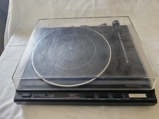 Kenwood KD-52FD Direct Drive Turntable-No Headshell, Cartridge, or Stylus. Works