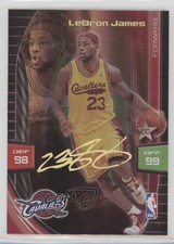 2009-10 Adrenalyn XL Extra Signature LeBron James 0k8