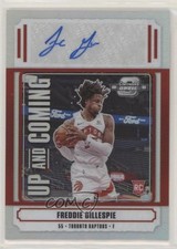 2020-21 Panini Contenders Optic Up and Coming 36/99 Freddie Gillespie Auto s3g