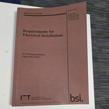 Requirements for Electrical Installations 18t...