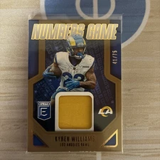 2024 Panini Donruss Elite Kyren Williams #NGJ-KRW /75