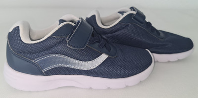 Bobbi Shoes Jungen Sommer Sneaker Sportschuhe Klettverschluss blau weiß Gr. 28