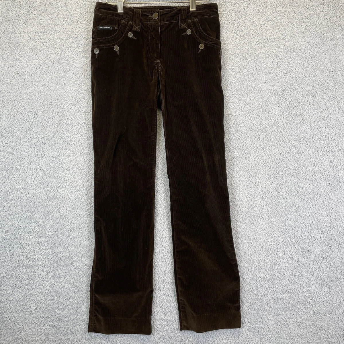 Dolce&Gabbana Corduroy Pants for Women for sale | eBay