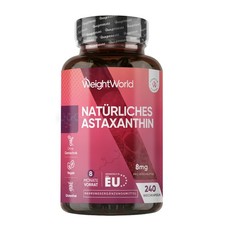 WeightWorld Astaxanthin 8 mg 240 vegane Softg...