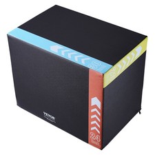 3 in 1 Plyometric Jump Box 30/24/20 Inch Foam Plyo Box Platform  Jumping