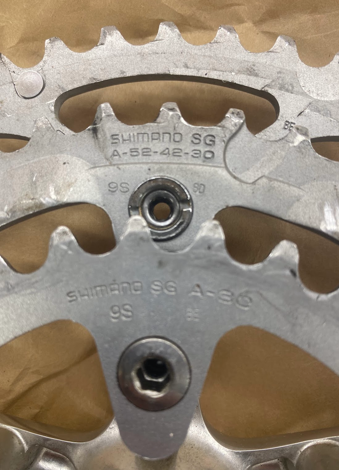 Pédalier Shimano Sora FC-3303 Triple 52/42/30T 175 Mm - Occasion 8 Vitesses