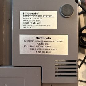 Nintendo NES GAME CONSOLE 1985    No Games