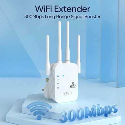 1200 Mbps Dual Band WiFi Signal Verstärker Extender Range Repeater Booster Stecker