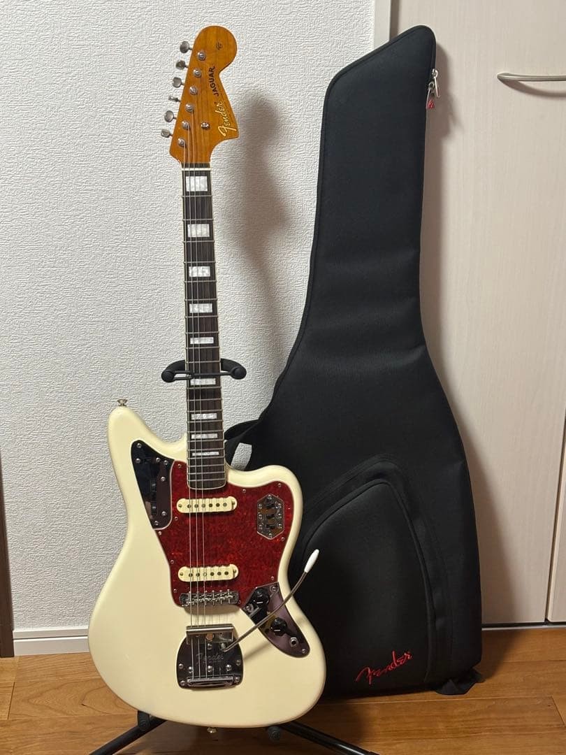 Fender USA American Professional Jaguar Electric Guitar, Roasted Maple Neck