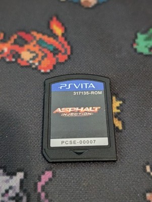 Asphalt: Injection (Sony PlayStation Vita, 2012) Cart Only Tested 