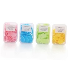 Boxes 00 PCS Petal Paper Soap Sheets for Hand Washing, Disposable Hand Soap 8