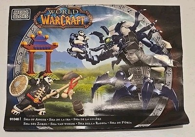 Mega Bloks World of Warcraft Sha of Anger Complete Set 2012 WOW