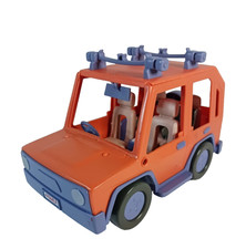 Moose Toy Bluey Heeler 4WD Jeep Beach Cruiser Car Vehicle j5