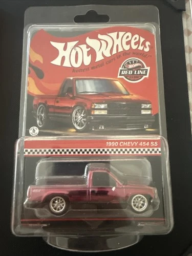 Hot Wheels Red Line Club 1990 Chevy 454 SS 1:64 Diecast Pickup Truck - HNL20