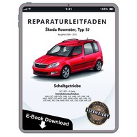 Skoda Roomster 5J 2006-2015 5 Gang Schaltgetriebe 02T Reparaturleitfaden Ebook