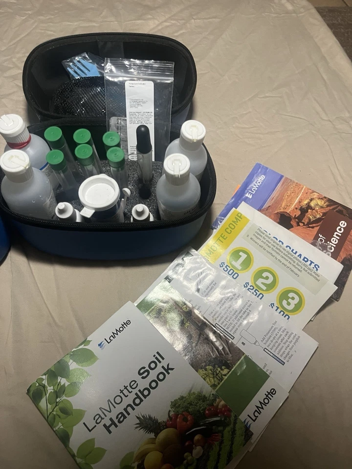 LaMotte Soil & Plant Tissue nutrient Test Kit hydroponics water BlueLab pH pen - Image 4 of 4