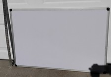 Medium Size 36" X 24" Office White Board - Dry Erase - Eraser Board