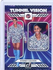 2025 Donruss WNBA Tunnel Vision NO.11 Sydney Colson, Indiana Fever