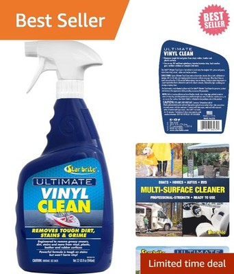 Multi-Surface 32oz Ultimate Vinyl Cleaning Spray - Bleach-Free with Fresh Scent