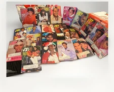 Jet Magazines 1980s Mix Pop Culture Black History Icons Vtg Nostalgia Lot Of 20