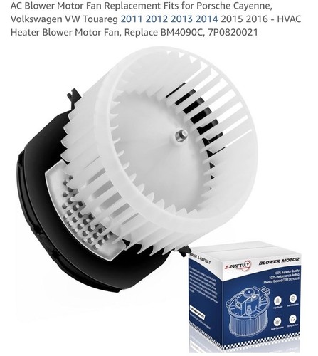 Ac Blower Motor Fan For Porsche Cayenne VW Touareg   11-16 BM4090C 7P0820021 - Picture 1 of 6