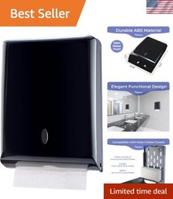 Commercial Paper Towel Dispenser Wall Mount, Holds 500 Multifold, Trifold, Z ...