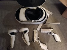 Meta Quest 2 128 GB VR Brille mit Elite Stap ...