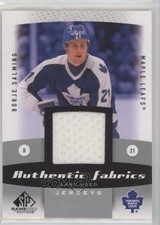 2010-11 SP Game Used Edition Authentic Fabrics Borje Salming #AF-BS HOF 2d8