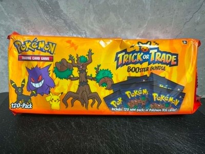 NEU & SEALED 2024 Pokemon 120 Pack, 360 Karten Trick or Trade BOOster Bundle