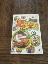 Nintendo Wii Family Party 30 Great Games game w/case, no manual tested & works