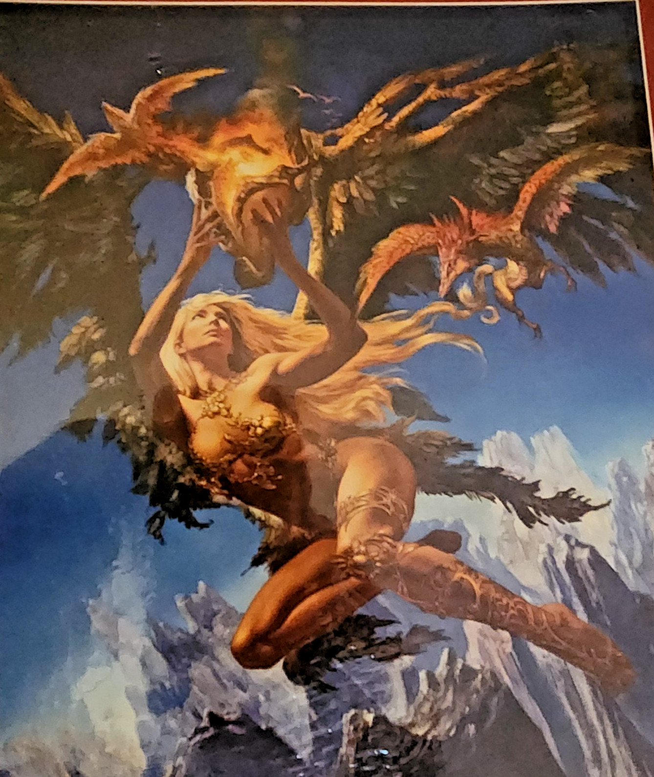 Anyea by Julie Bell Boris Vallejo Tidemark 1000 pc. Puzzle Sealed