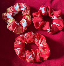 Haargummi Japan handgemacht Ca.10cm  Tierkreis Schlange Pferd Hase  Scrunchie