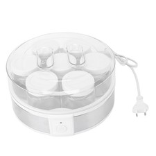 20W Electric Yogurt Maker With 7 Glass Cups Portable Homemade Greek Yogurt