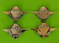 KONVOLUT 4 St.Französische FALLSCHIRMJÄGER Springer Abzeichen Fremdenlegion NEU