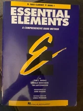Essential Elements - Book 1 (Original Series) Bb Bass Clarinet