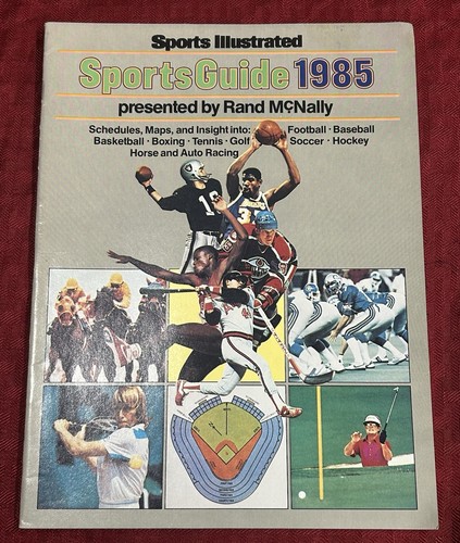 Vintage Sports Illustrated Sports Guide 1985 präsentiert von Rand McNally