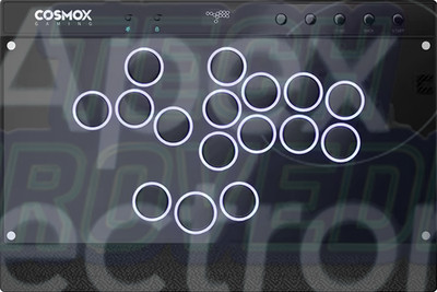 Haute42 C16 Magnetic Hitbox Leverless Arcade Controller For PC/PS4/PS5/Switch