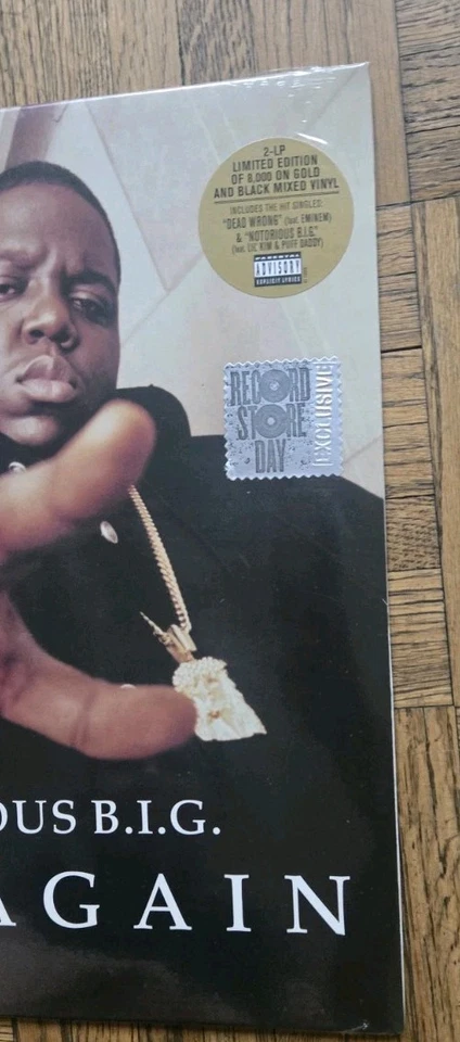 The Notorious B.I.G. Vinyl Born Again 2xLP Record Store Day RSD 2017 - Sealed - Image 2 of 4