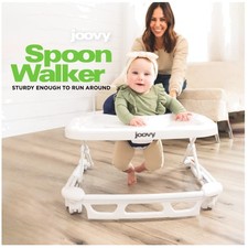 Foldable Baby Walker with Extra-Large Tray - 30 lb Capacity