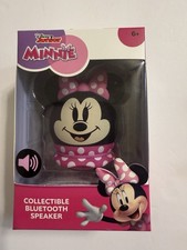 Disney Minnie Mouse Bitty Boomer Mini Bluetooth Speaker NEW junior