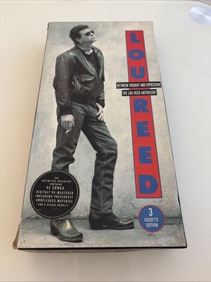 Lou Reed - Between Thought & Expression Anthology - 3 Tape Boxset Tested & VGC