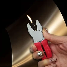 NEW  Butane Lighter, Creative Tool Shaped Plyers , Soft Flame Lighter
