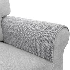 Armrest Cover Waterproof Non-Slip Set of 2 Light Gray 24" 20"