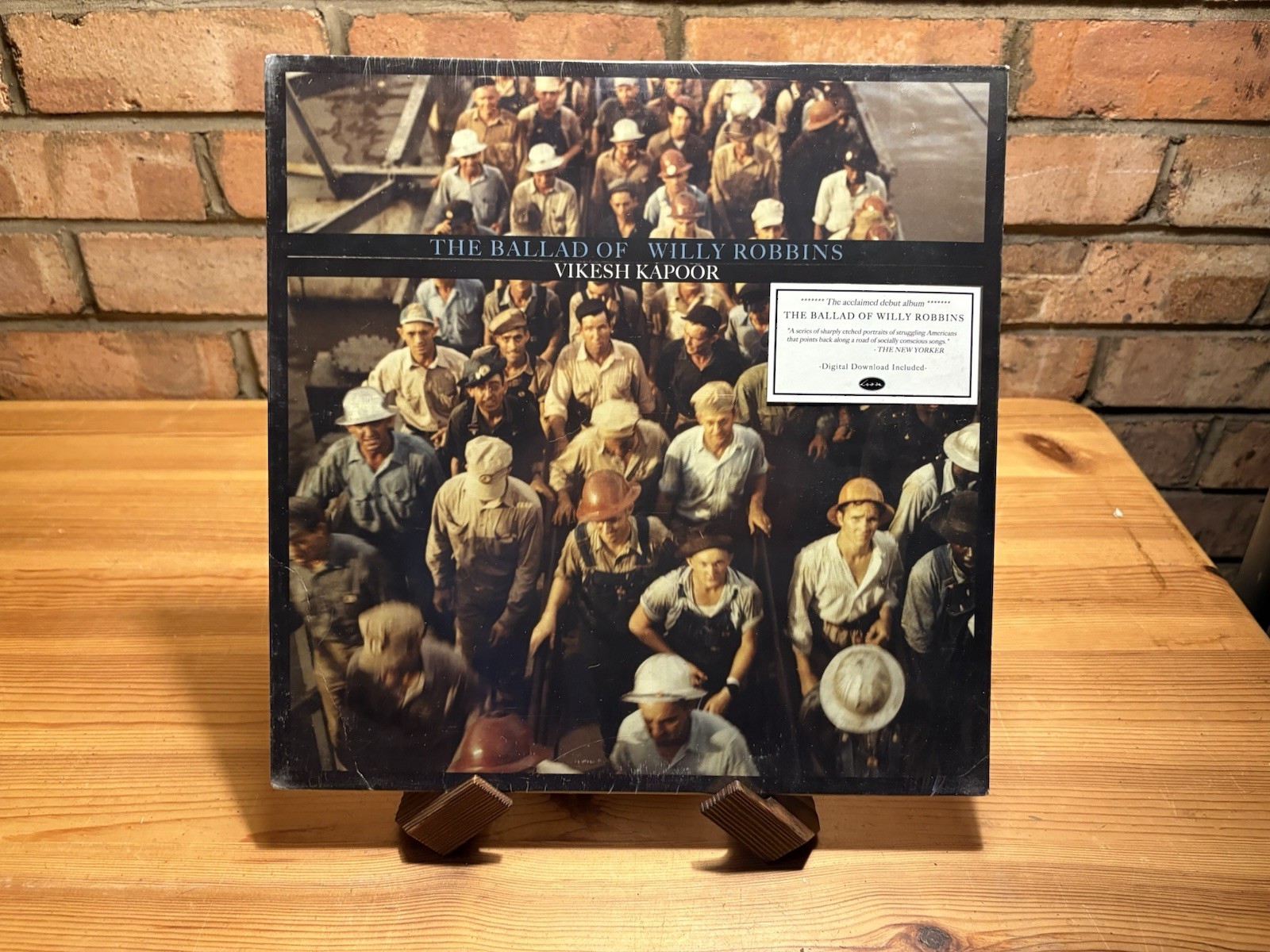 Vikesh Kapoor The Ballad of Willy Robbins Vinyl 12"" LP Record 2013 New Sealed