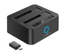 USB 3.1 Gen1 to SATA 2.5" or 3.5 inch SSD/HDD Docking Station Clone Docking