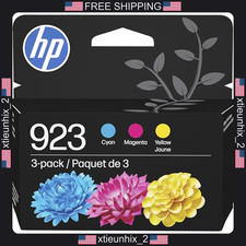 HP Ink Cartridges 3-Pack Cyan Magenta Yellow for OfficeJet Pro 8120, 8130